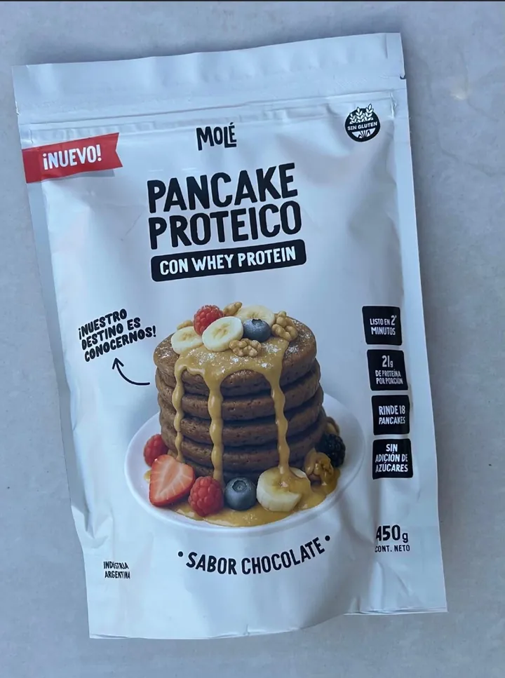 Pancake proteico Molé sabor chocolate